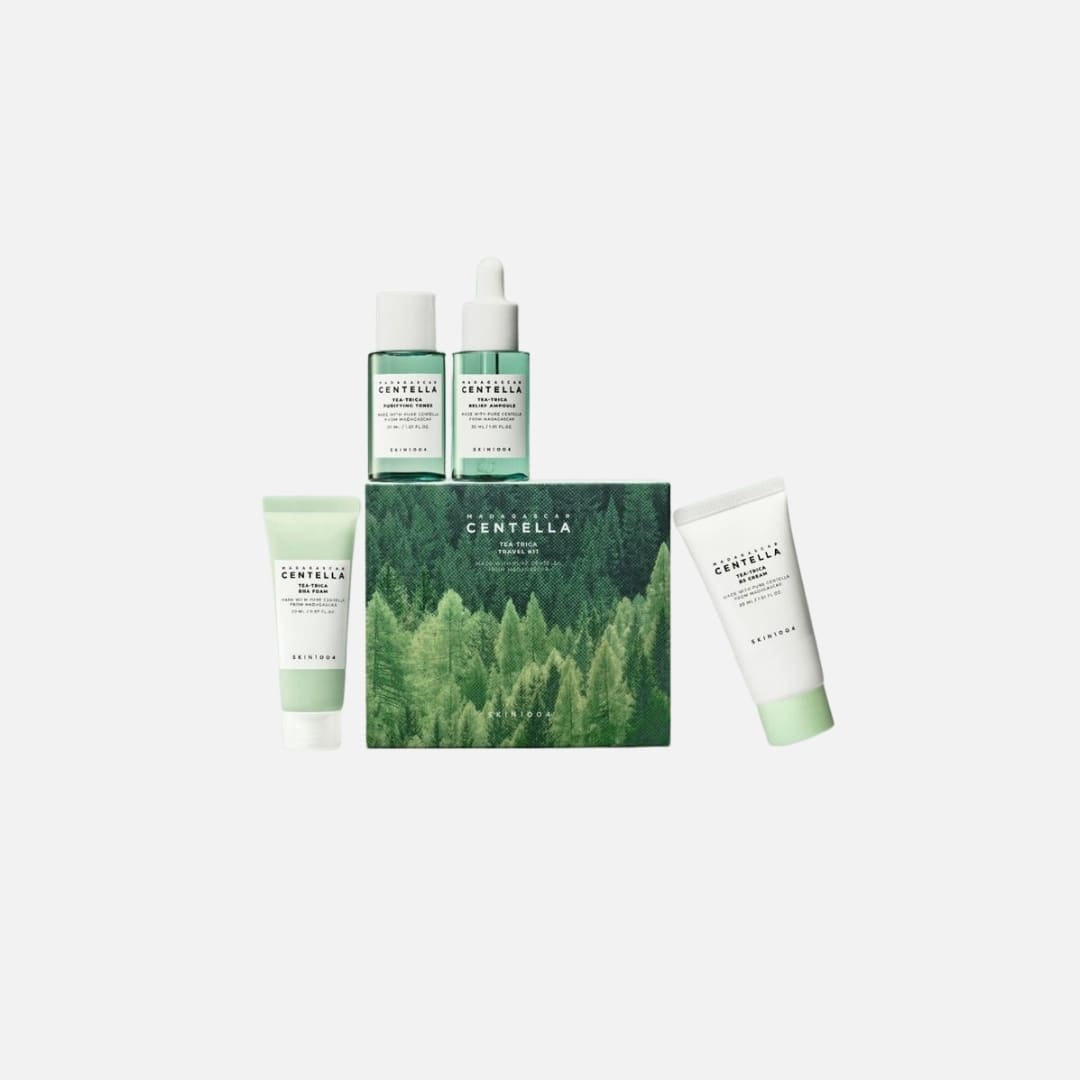 SKIN1004 Madagascar Centella Kit Travel Tea - Trica Kit Viajero6