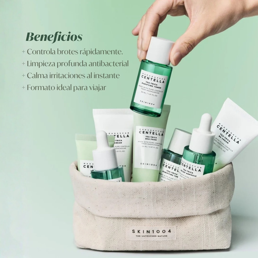 SKIN1004 Madagascar Centella Kit Travel Tea - Trica Kit Viajero2