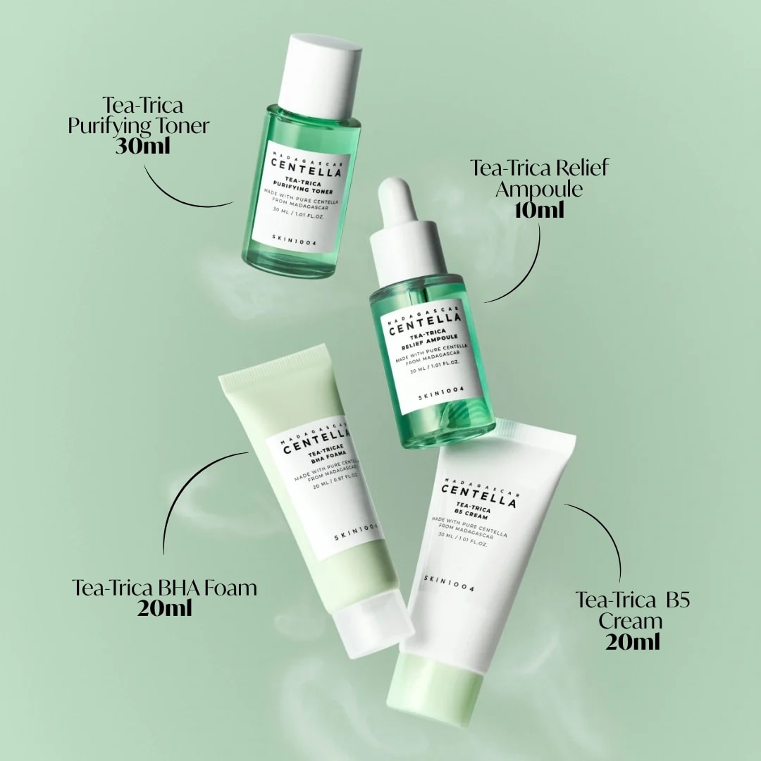 SKIN1004 Madagascar Centella Kit Travel Tea - Trica Kit Viajero3