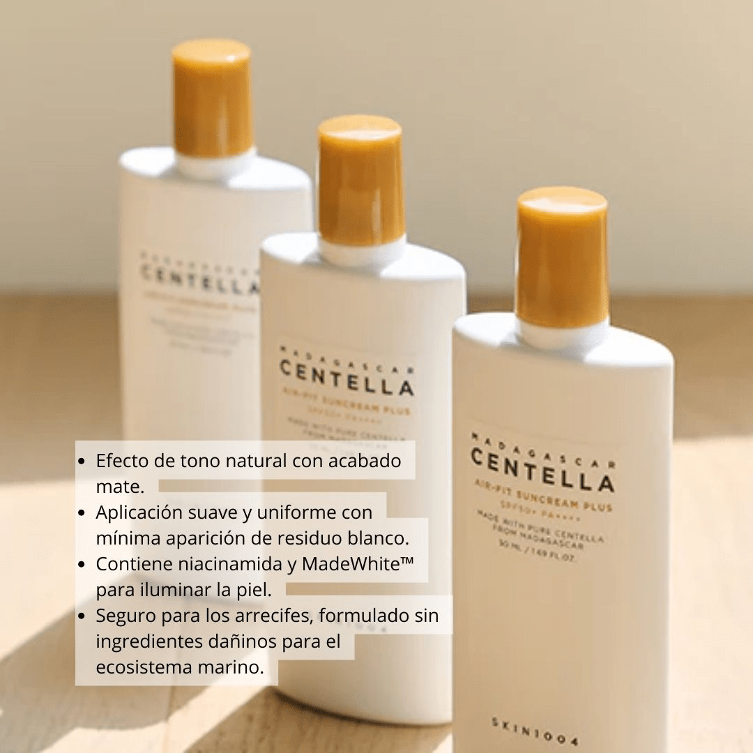 SKIN1004 Madagascar Centella Air - Fit Suncream Plus  SPF50+ PA+++ 50ml8