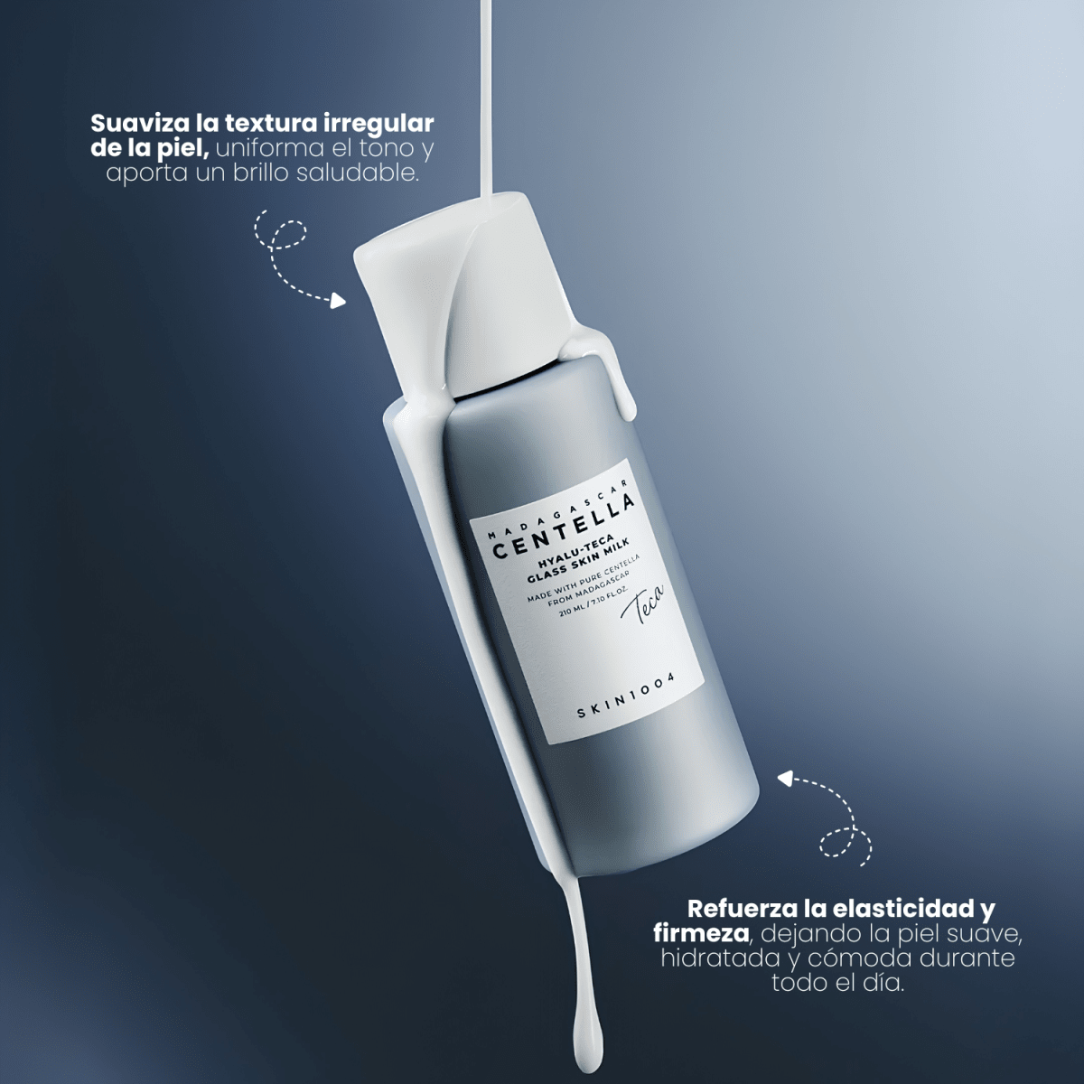 SKIN1004 Madagascar Centella Hyalu - Teca Glass Skin Milk 210ml4