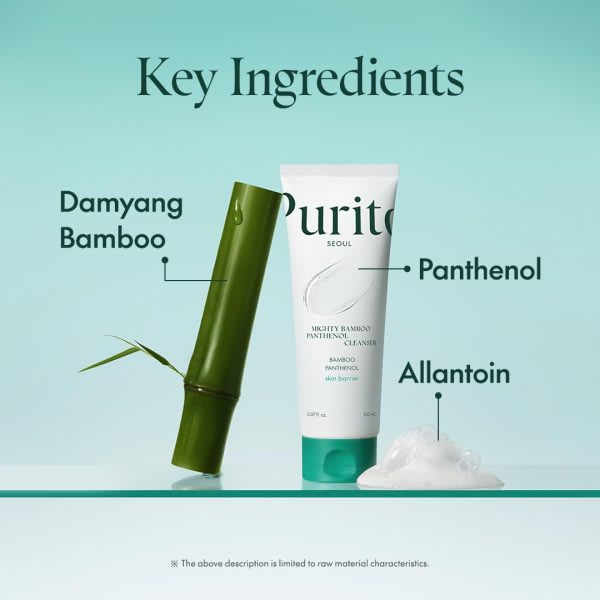 Purito Seoul Mighty Bamboo Panthenol Cleanser 150ml4
