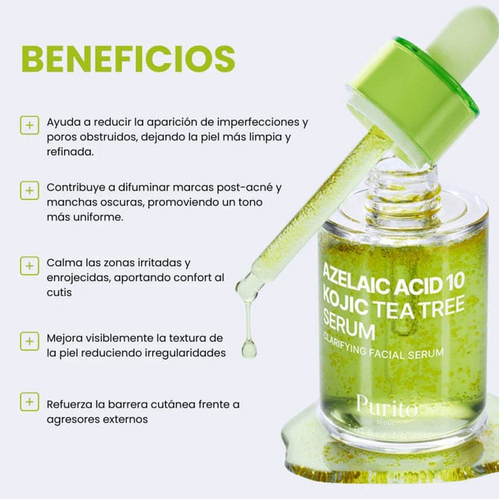 Purito Seoul Azelaic Acid 10 Kojic Tea Tree Serum 30ml2