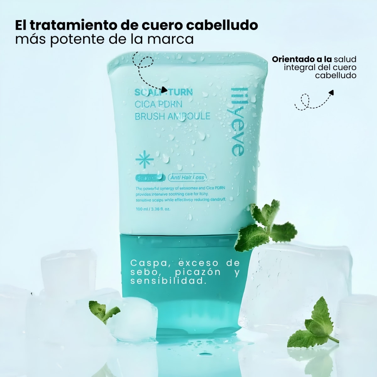 Lilyeve CICA PDRN Brush Ampoule 100ml3