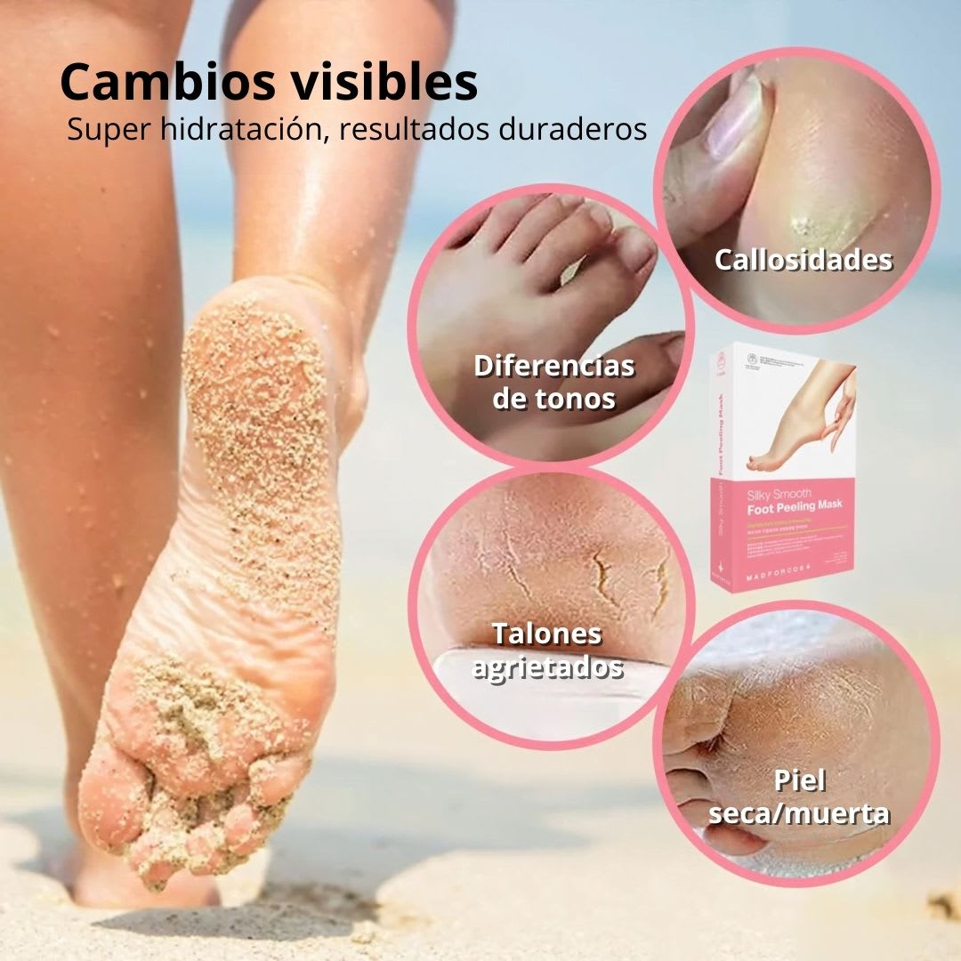 Madforcos Silky Smooth Foot Peeling Mask 40ml5