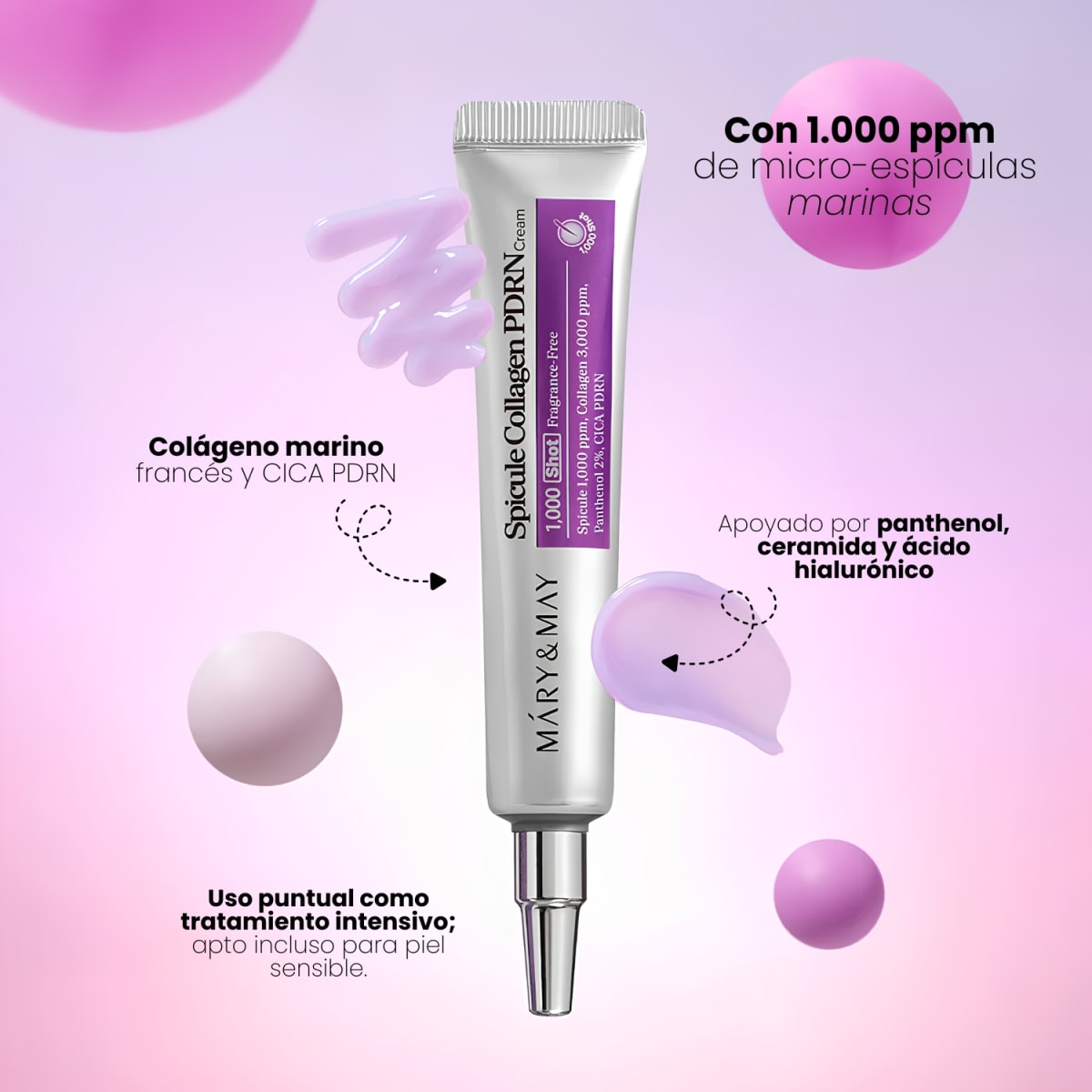 Mary & May Spicule Collagen PDRN Cream 15g2