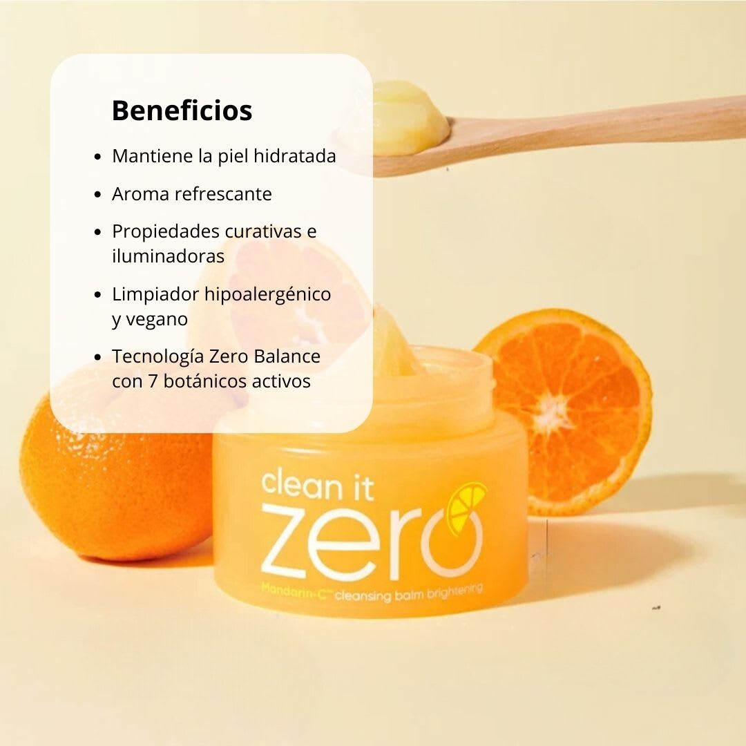 Banila Co Clean It Zero Mandarin - C Cleansing Balm Brightening 100ml3