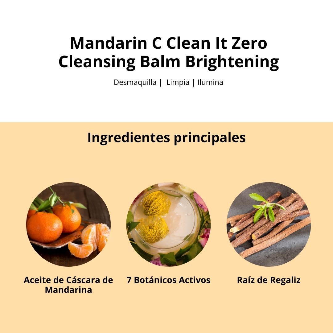Banila Co Clean It Zero Mandarin - C Cleansing Balm Brightening 100ml4