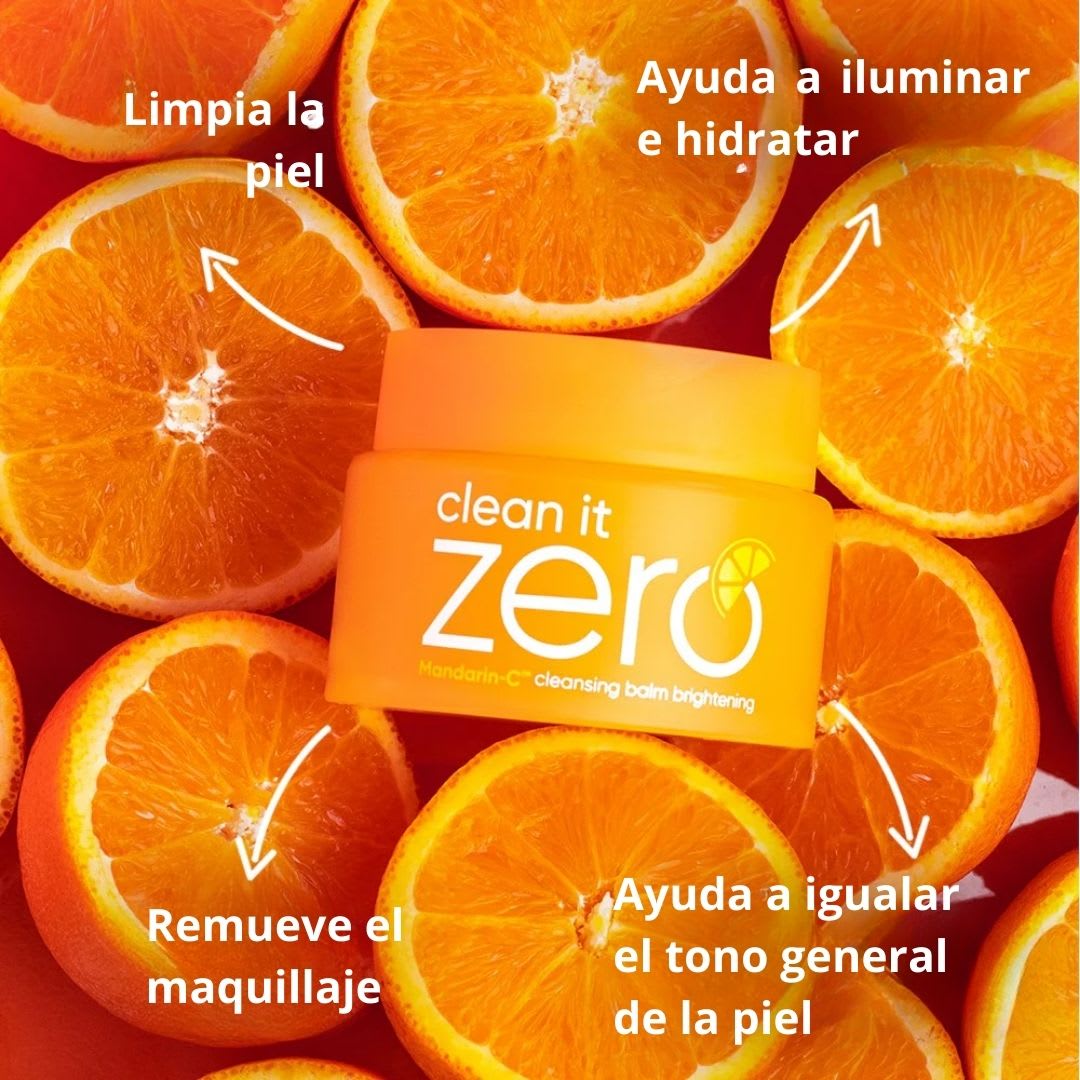 Banila Co Clean It Zero Mandarin - C Cleansing Balm Brightening 100ml7