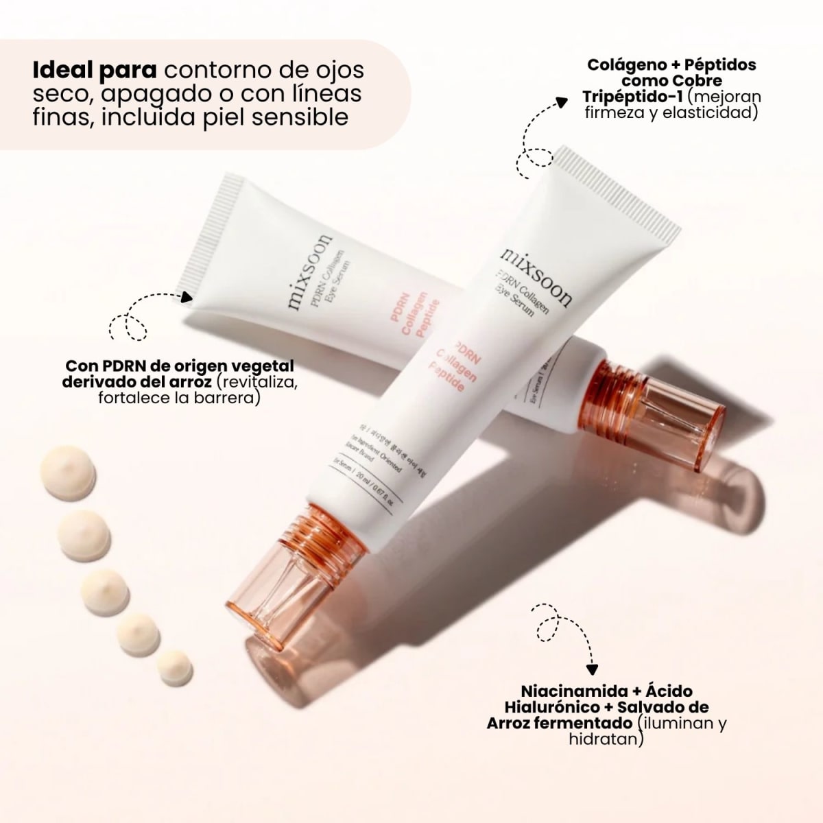 Mixsoon PDRN Collagen Eyen Serum 20ml4