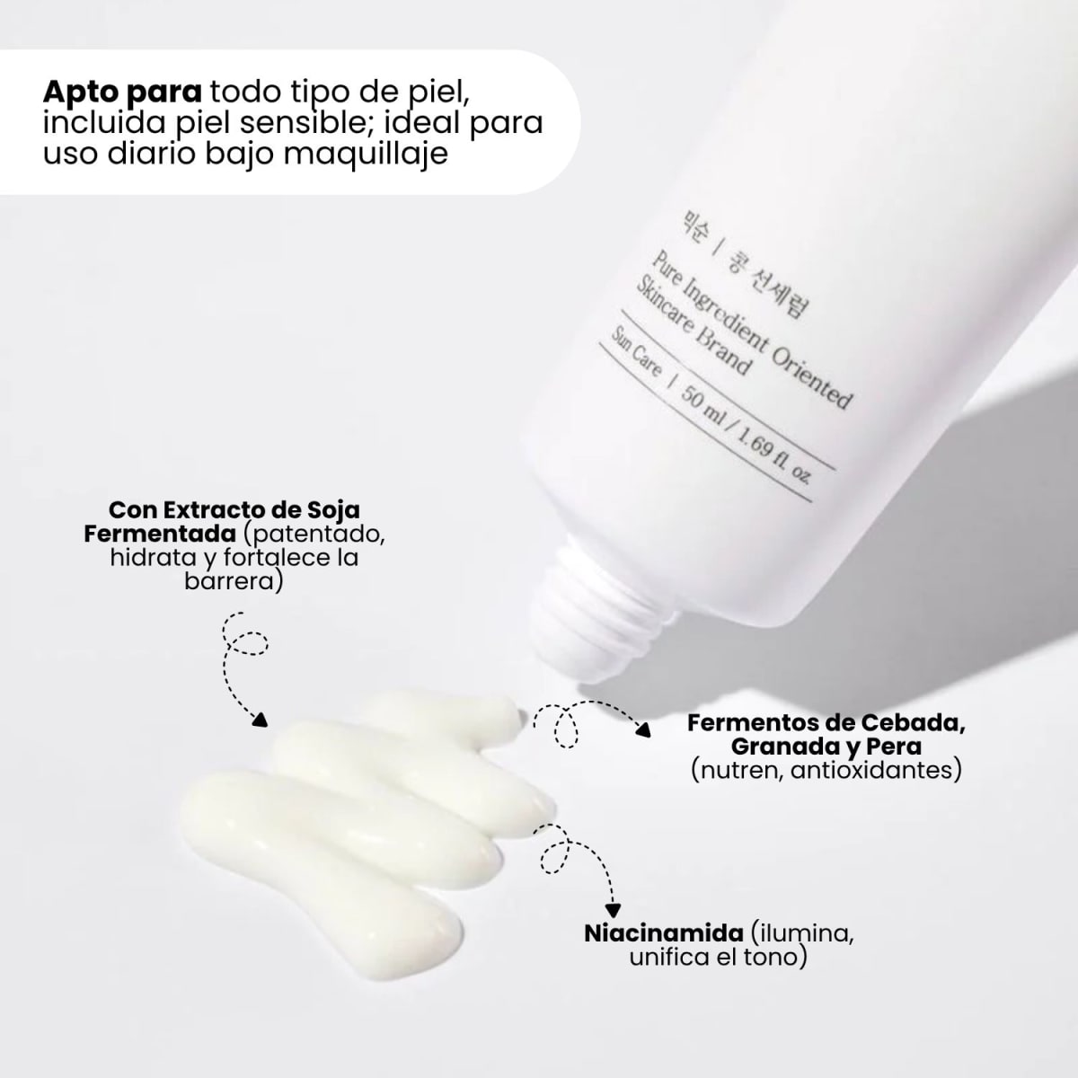 Mixsoon Bean Sun Serum SPF 50+ PA++++ 50ml4