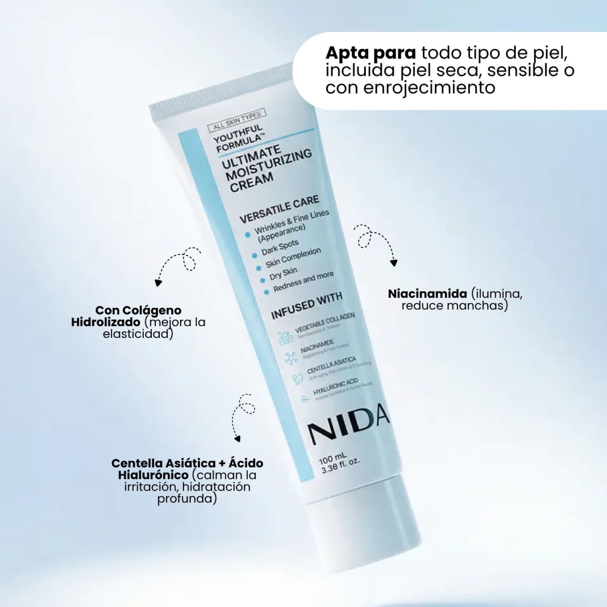 Nida Ultimate Moisturizing Cream 100ml4