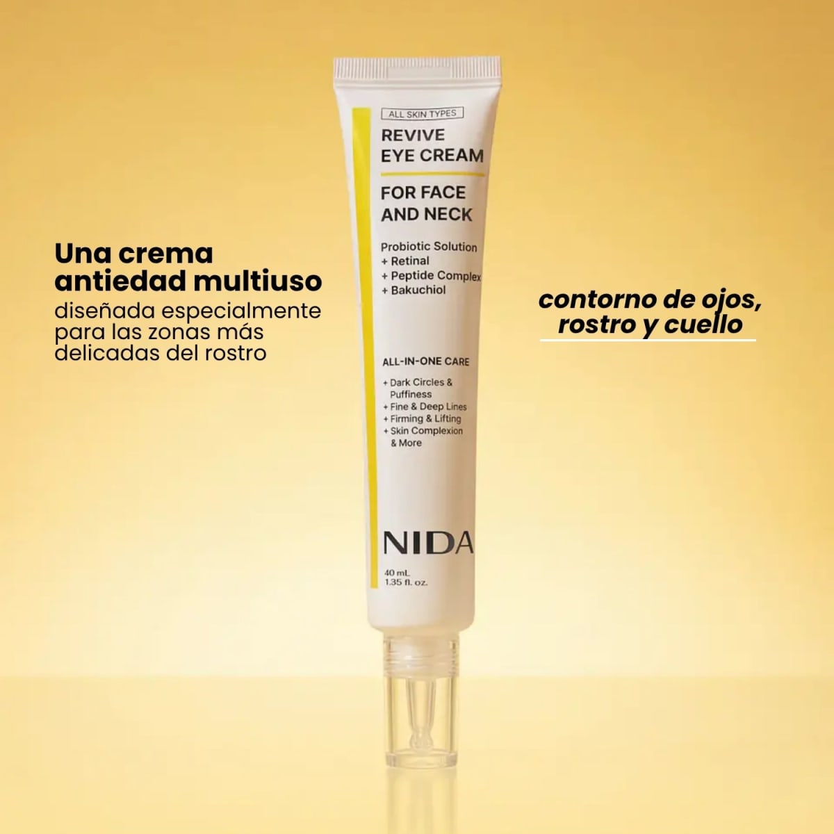 Nida Revive Eye Cream For Face and Neck 40ml2