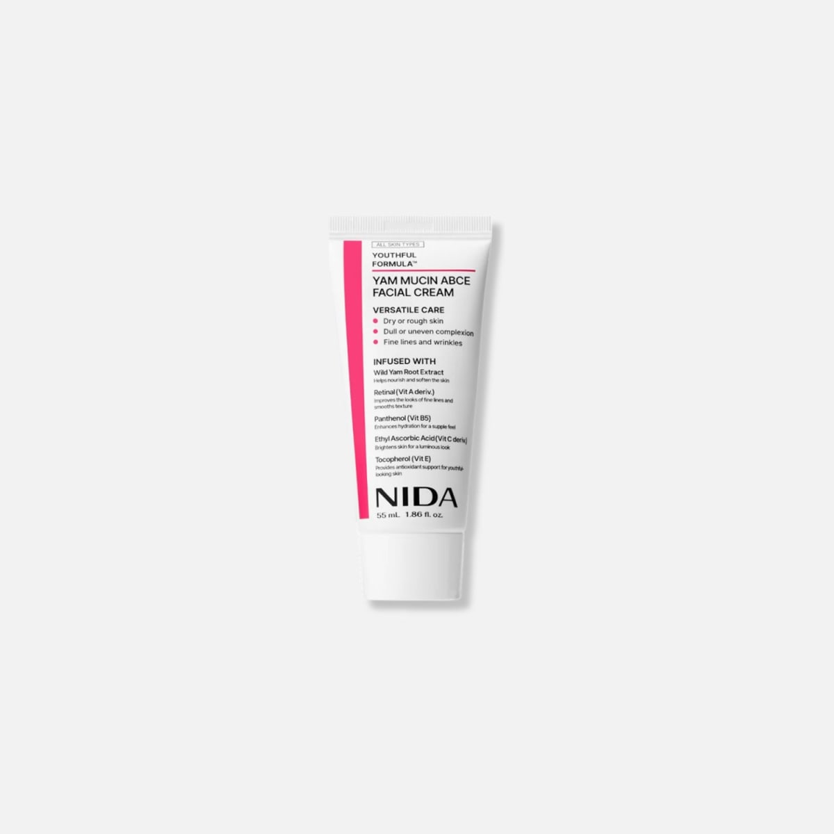 Nida Youthful Formula Yam Mucin ABCE Facial Cream 55ml 0