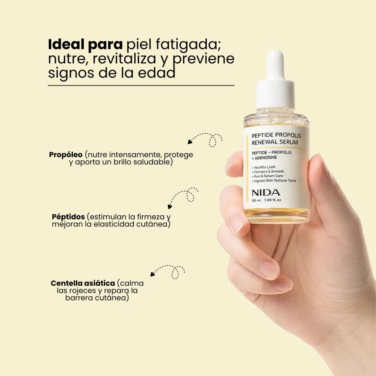 Nida Peptide Propolis Renewal Serum 50ml4