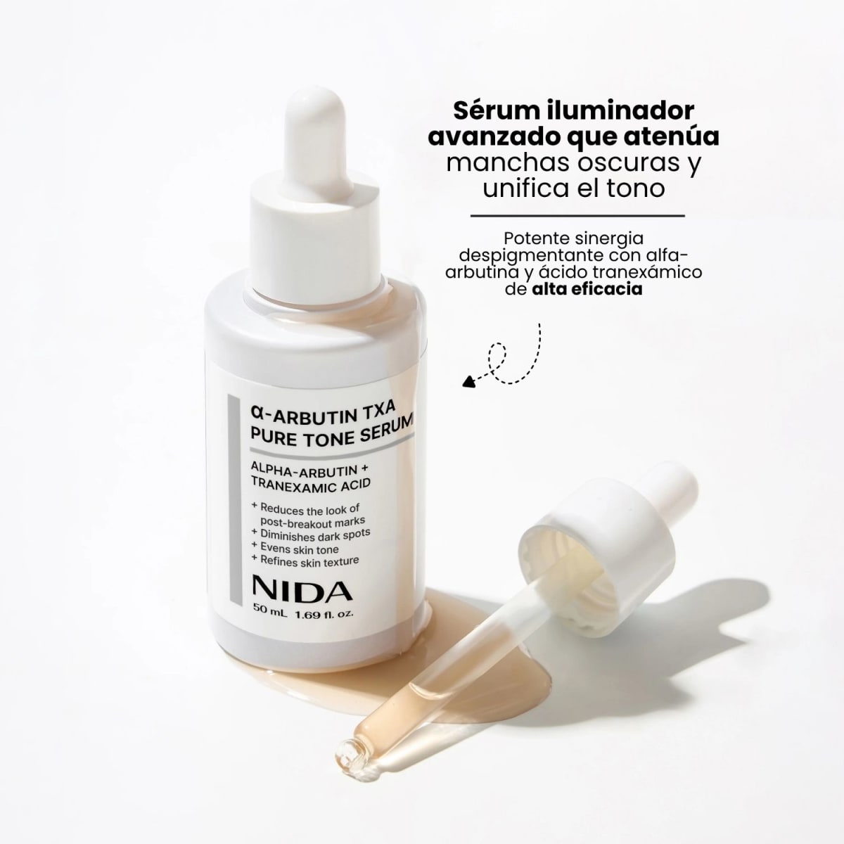 Nida A - Arbutin TXA Pure Tone Serum 50ml2