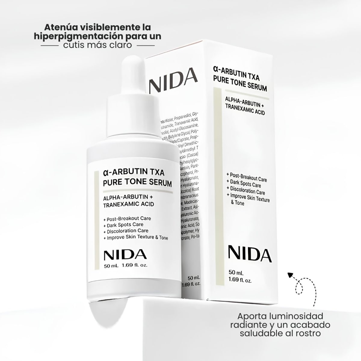 Nida A - Arbutin TXA Pure Tone Serum 50ml3