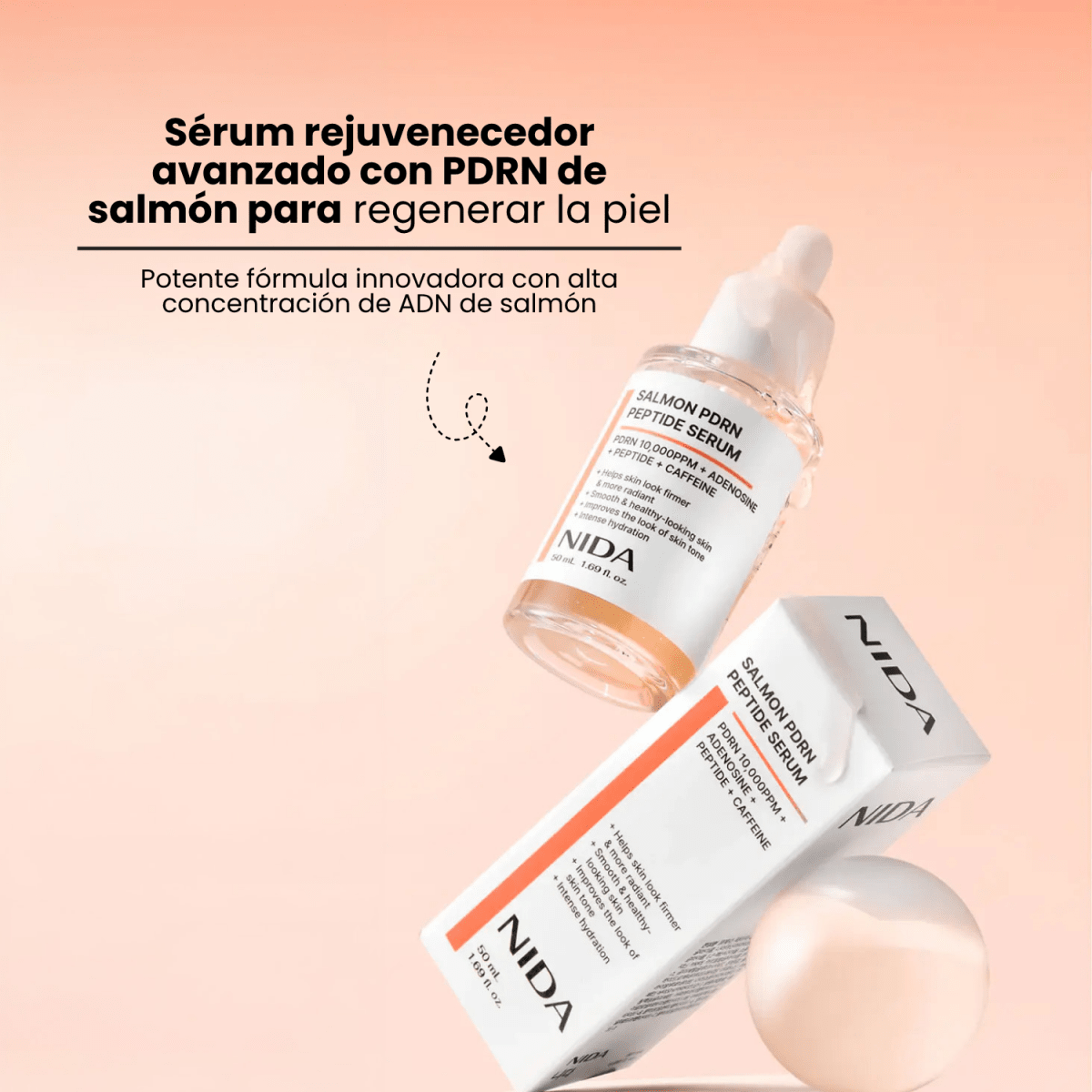 Nida Salmon PDRN Peptide Serum 50ml2