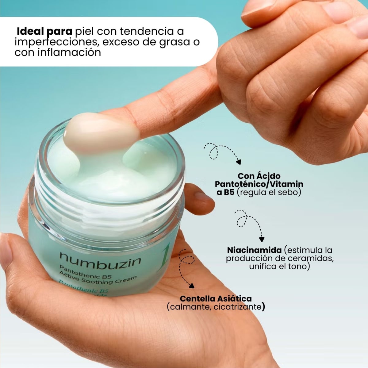 Numbuzin N°1 Pantothenic B5 Active Soothing Cream 80ml4