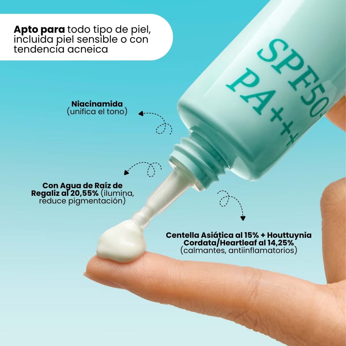 Numbuzin N°1 Clear Filter Sun Essence Protector Solar 50ml4