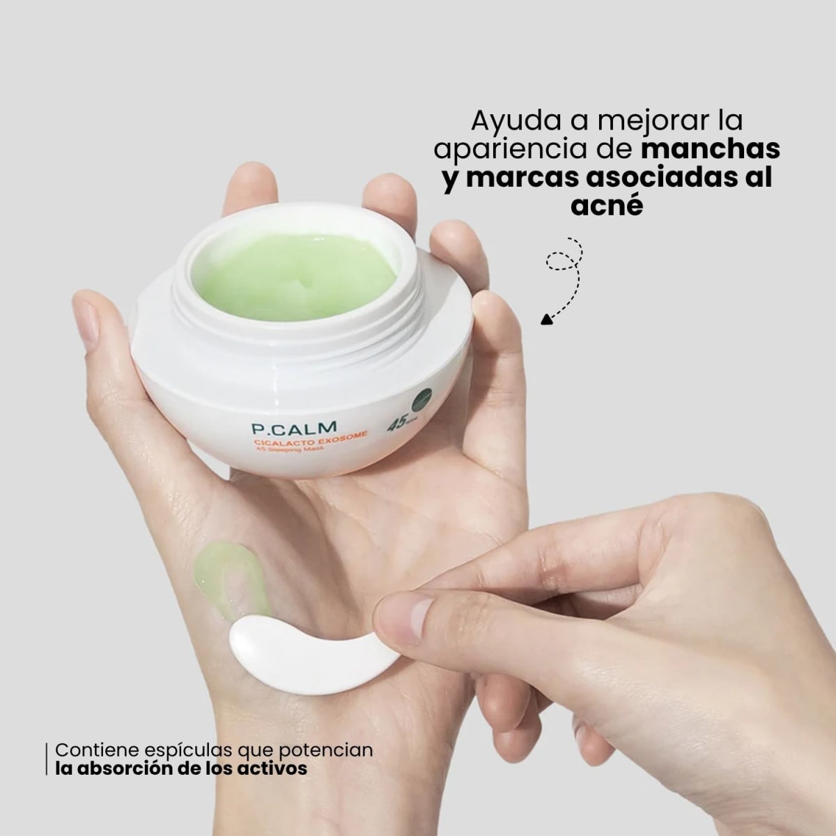 P Calm Cicalacto Exosome 45 Sleeping Mask 50ml3