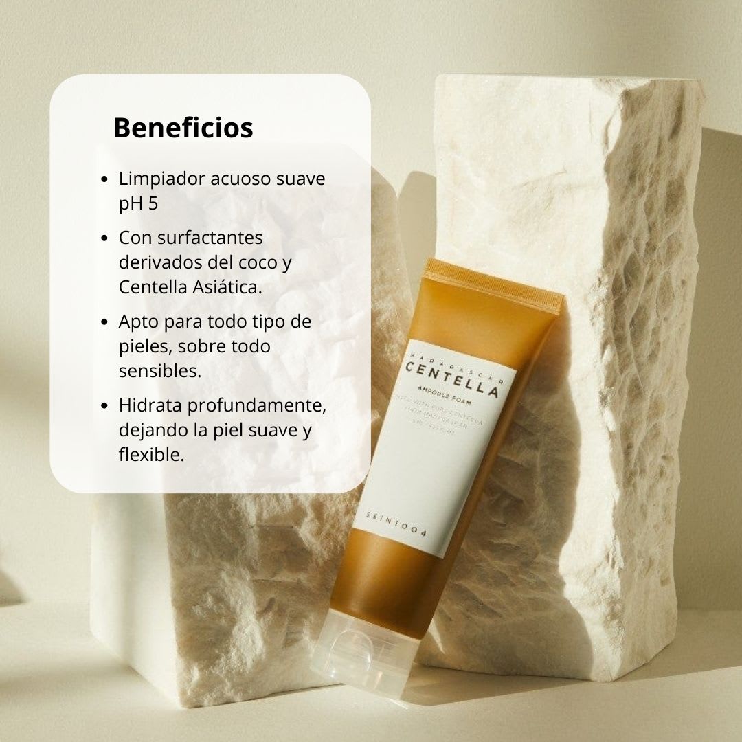 SKIN1004 Madagascar Centella Ampoule Foam 125ml Limpiador3