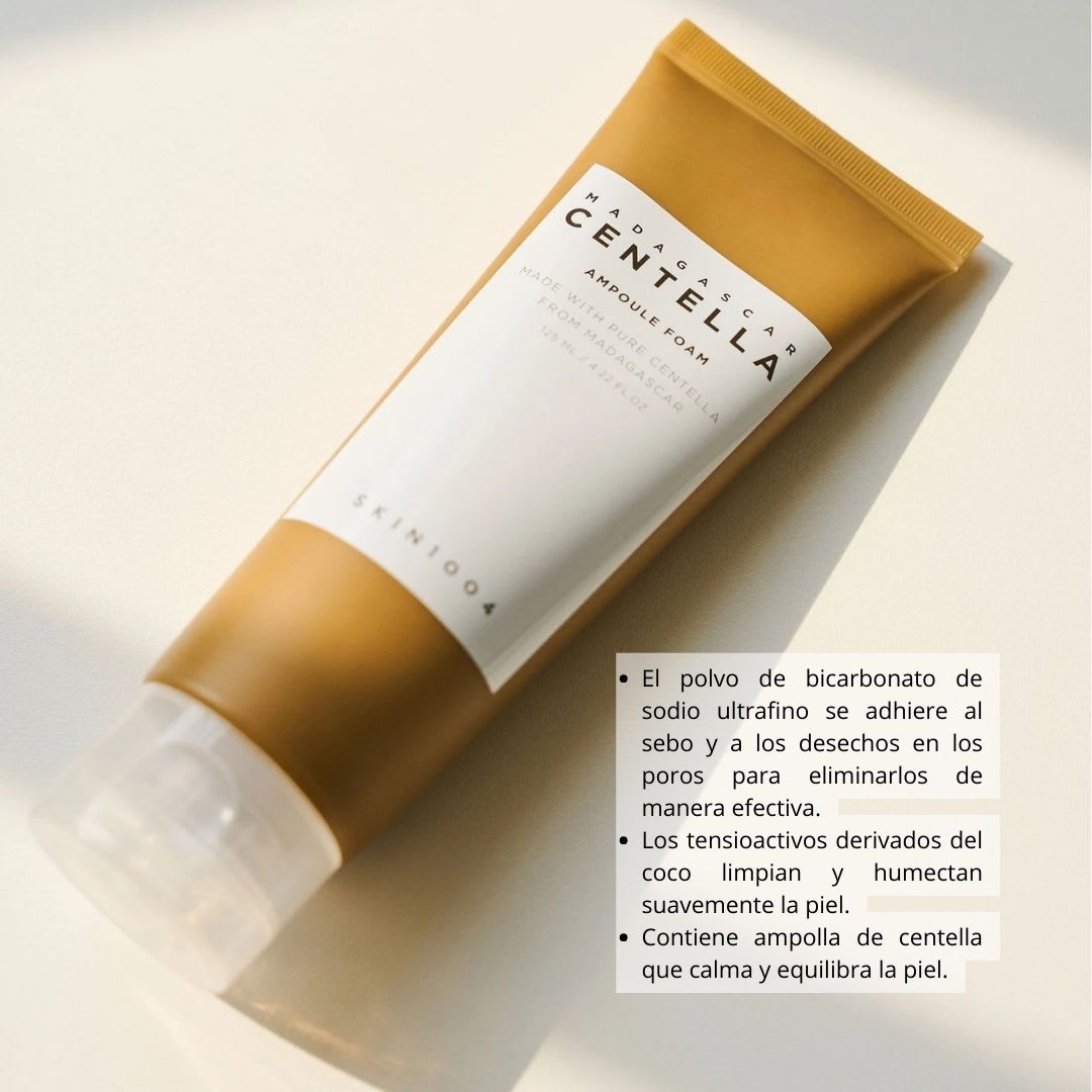 SKIN1004 Madagascar Centella Ampoule Foam 125ml Limpiador7