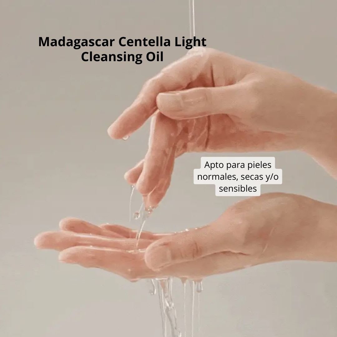 SKIN1004 Centella Madagascar Light Cleasing Oil Limpiador4