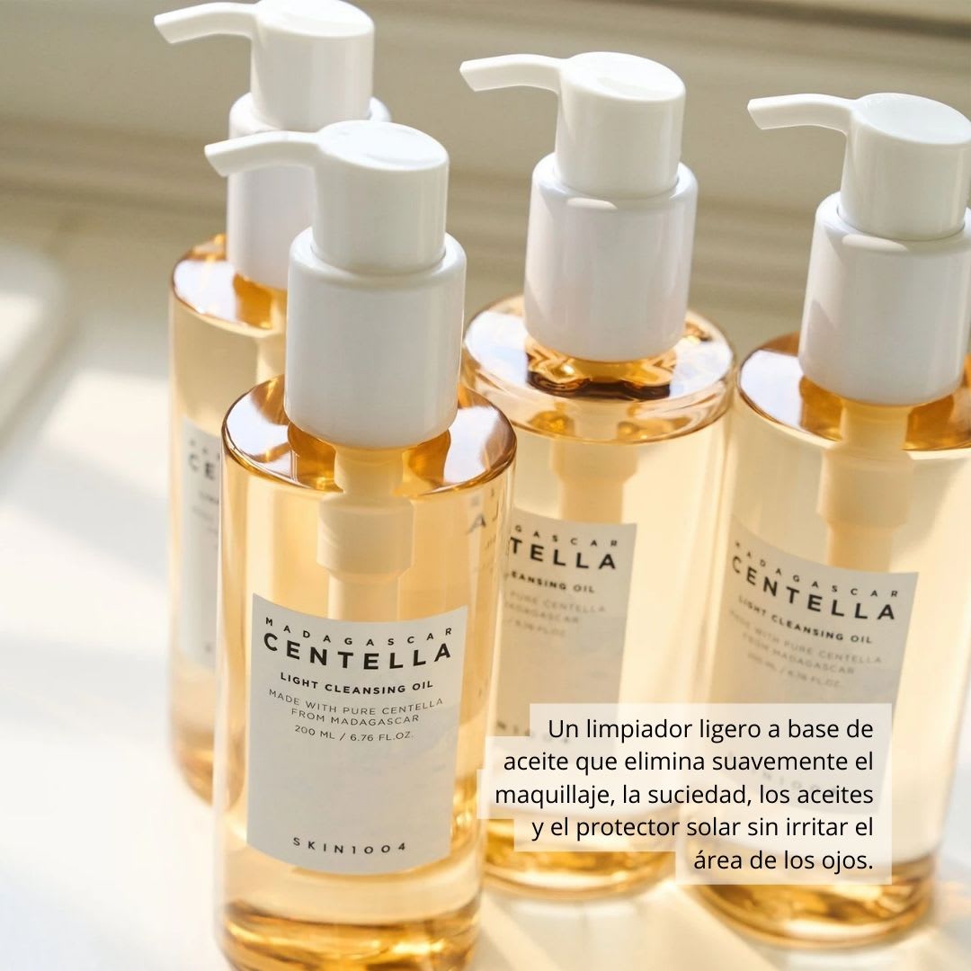 SKIN1004 Madagascar Centella Light Cleansing Oil Limpiador 200ml5