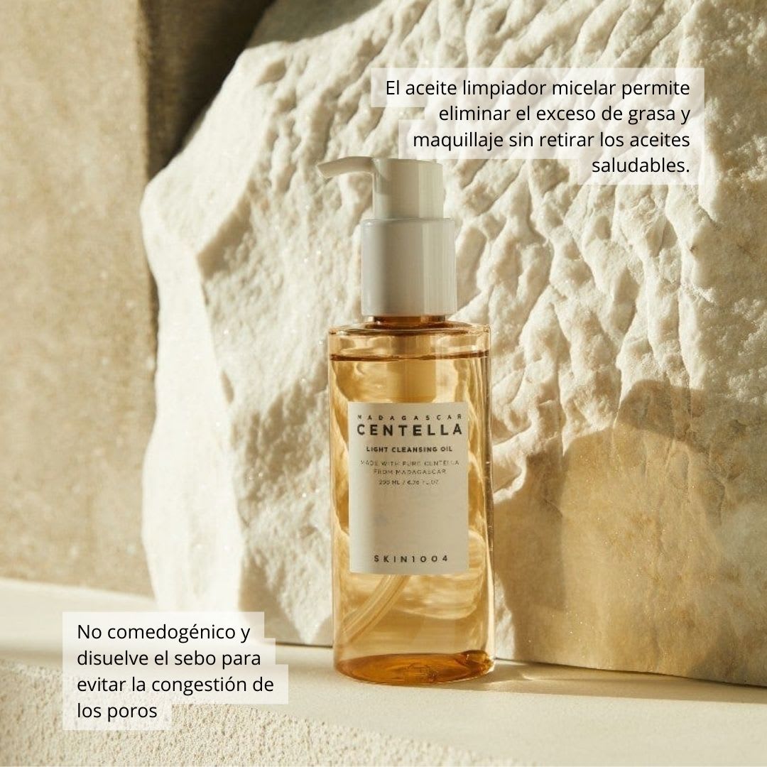 SKIN1004 Centella Madagascar Light Cleasing Oil Limpiador6