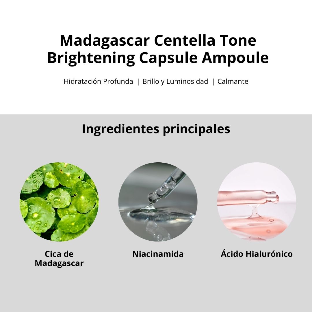SKIN1004 Madagascar Centella Tone Brightening Capsule Ampoule 100ml4
