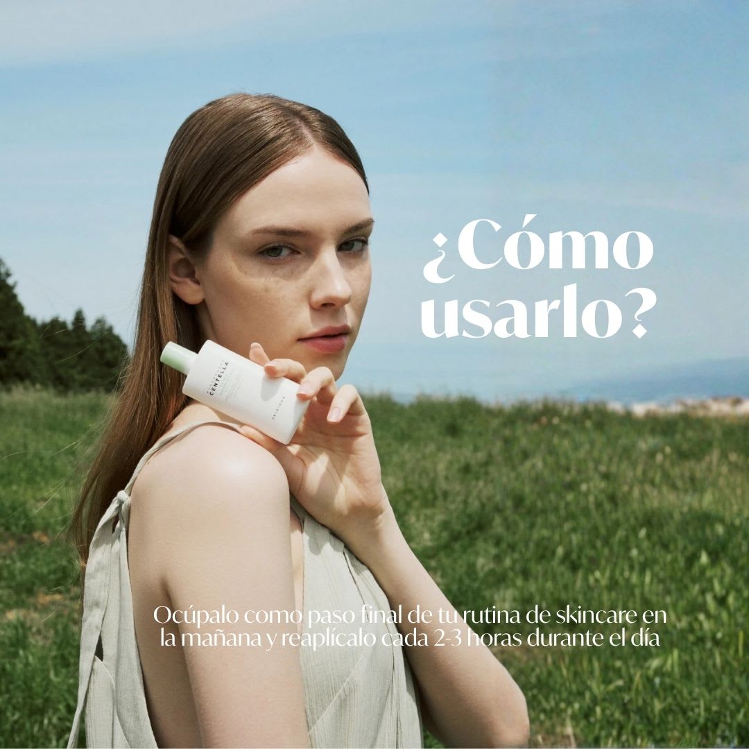 SKIN1004 Madagascar Centella Tea - Trica Soothing Sun Milk SPF50 + PA++++ 50ml5