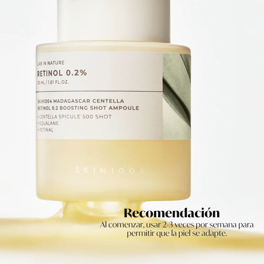 SKIN1004 Madagascar Centella Retinol 2.0 Boosting Shot Ampoule 30ml2