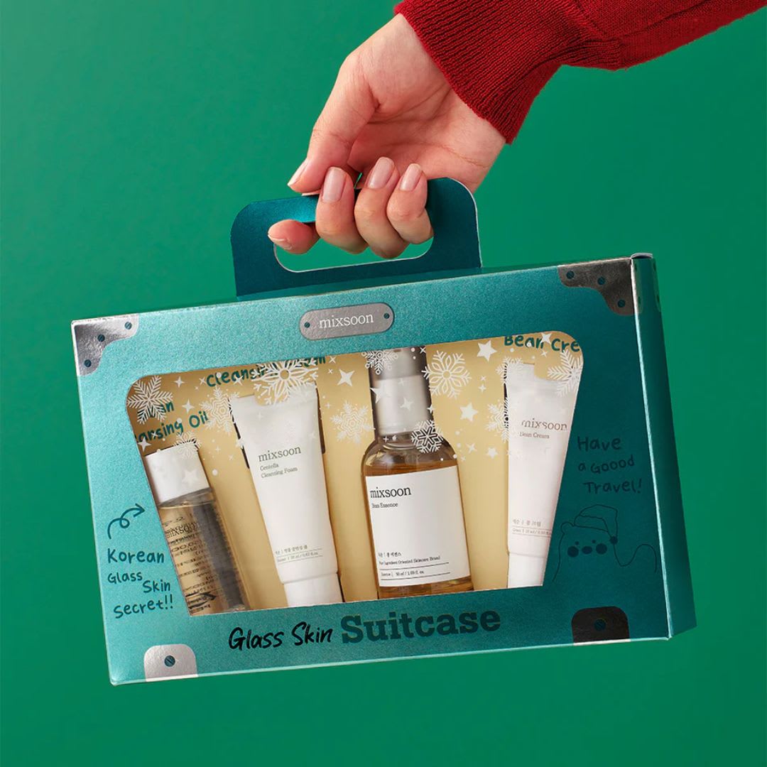 Mixsoon Glass Skin Suitcase Kit Travel1