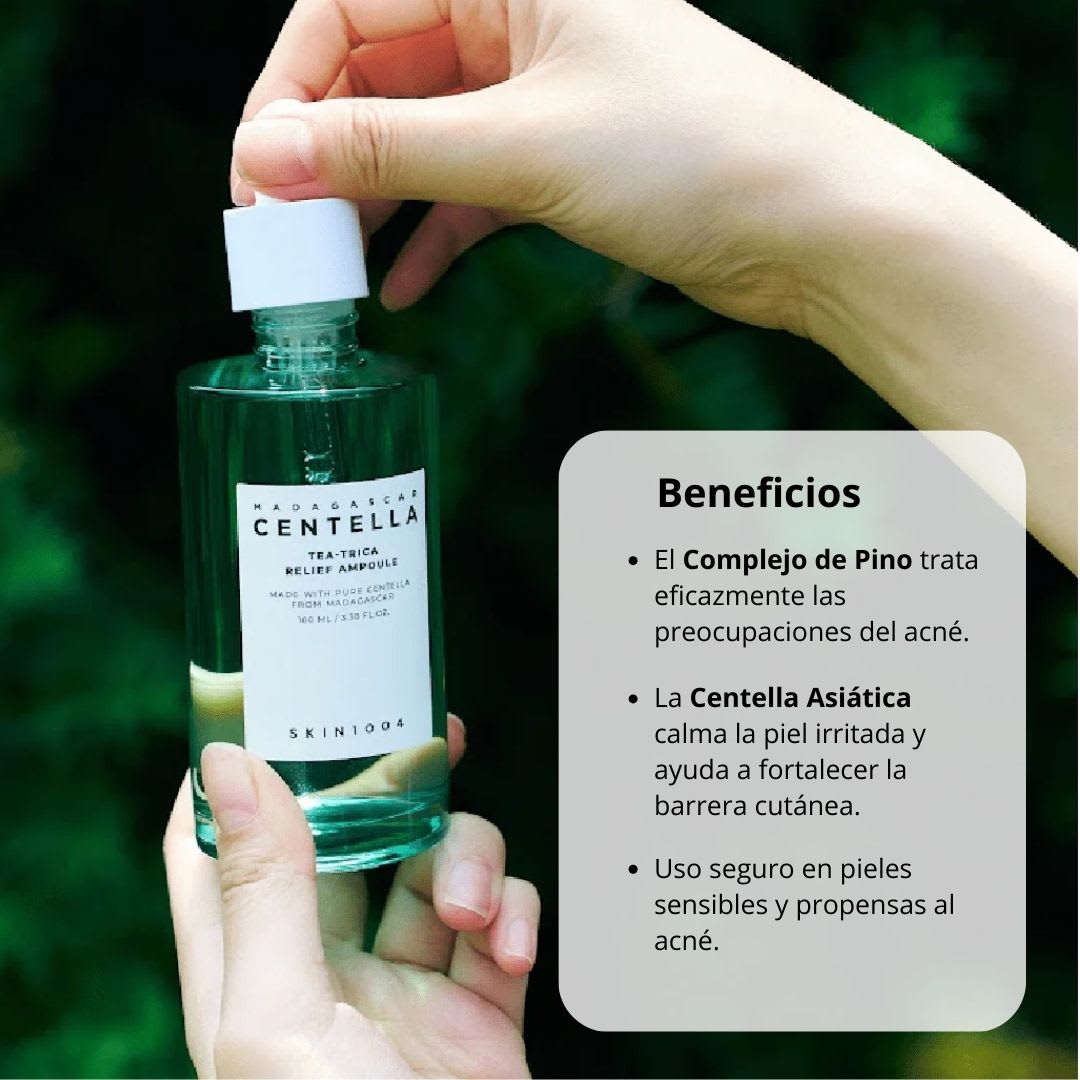 SKIN1004 Madagascar Centella Tea - Trica Relief Ampoule 100ml3