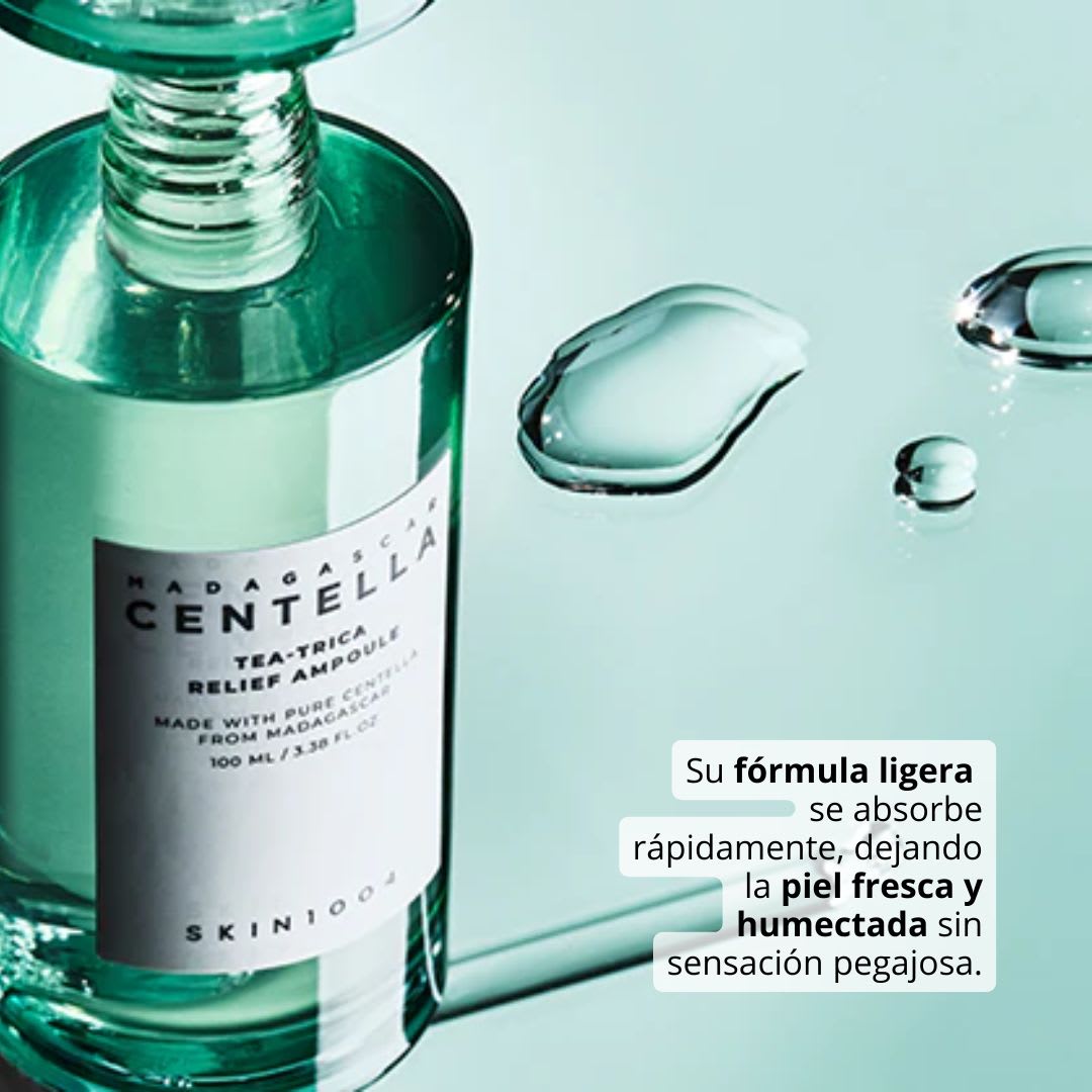 SKIN1004 Madagascar Centella Tea - Trica Relief Ampoule 100ml6