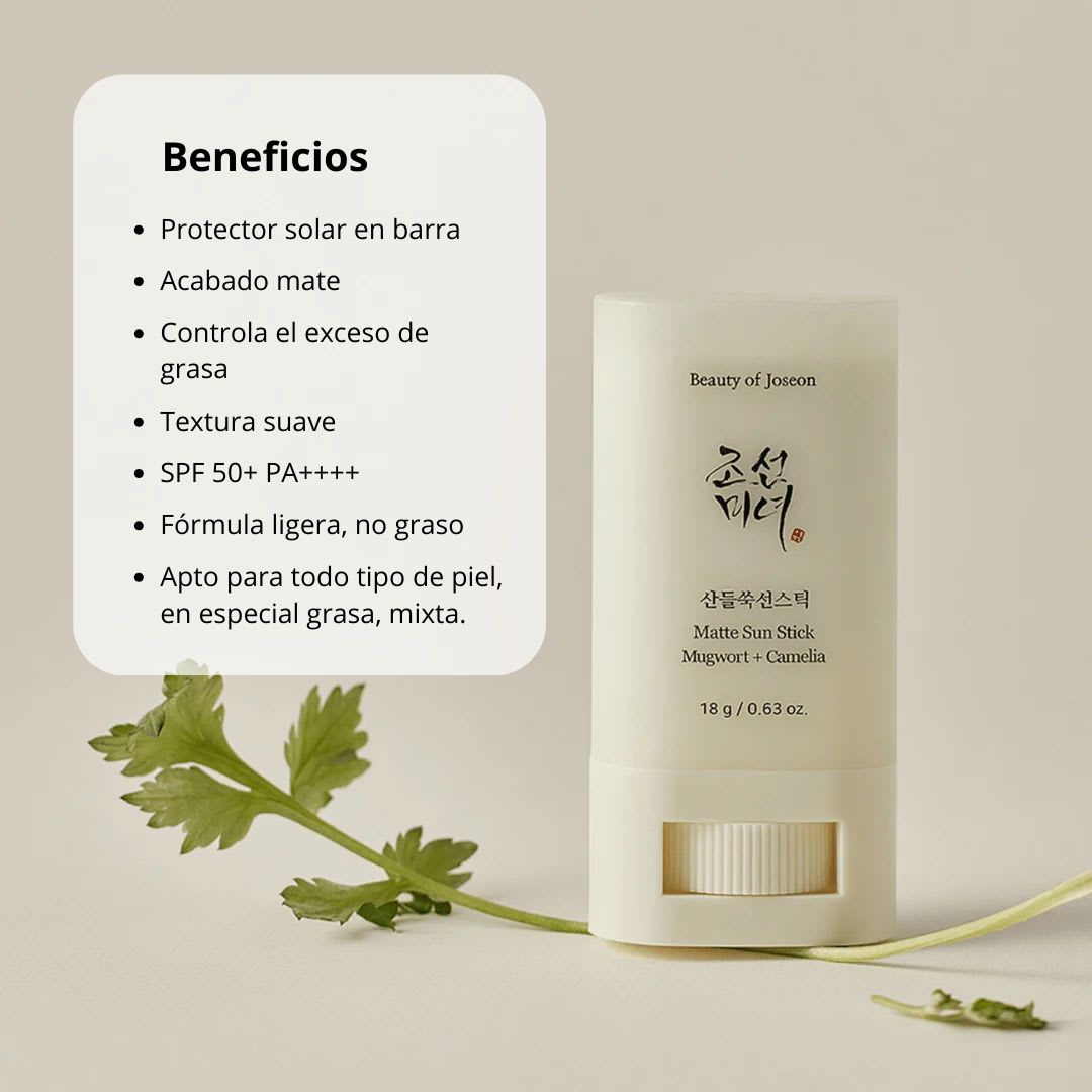Beauty Of Joseon Set x2 Matte Sun Stick Mugwort + Camelia 18g7