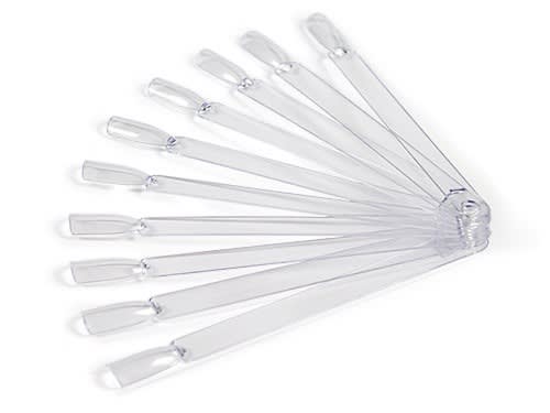 Mostrario Uñas Transparente 50u 0