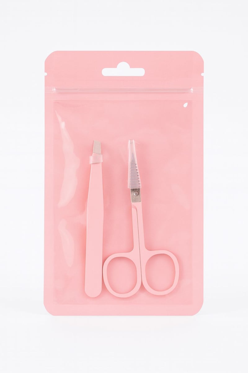Kit de Cejas - Tijera & Pinza Angular 0