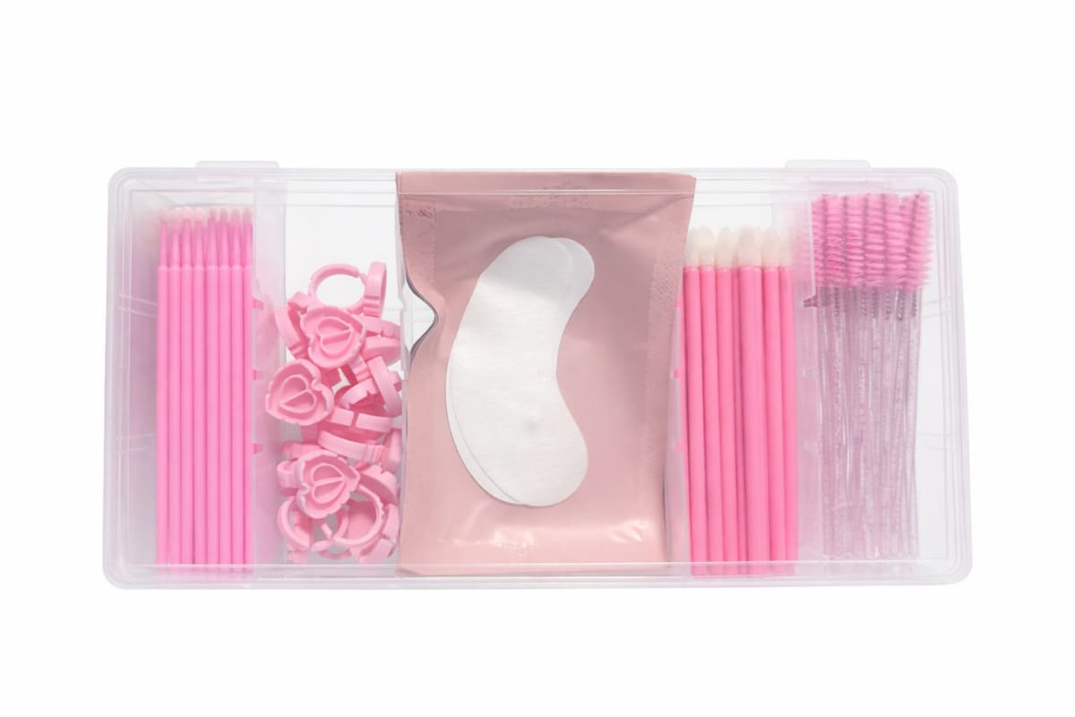 Pack Desechables 125 Piezas Con organizador Transparente 0