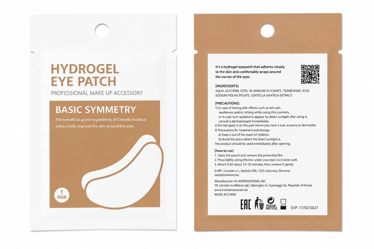 Parches NEICHA Basic Symmetry x10 pares (Café)2