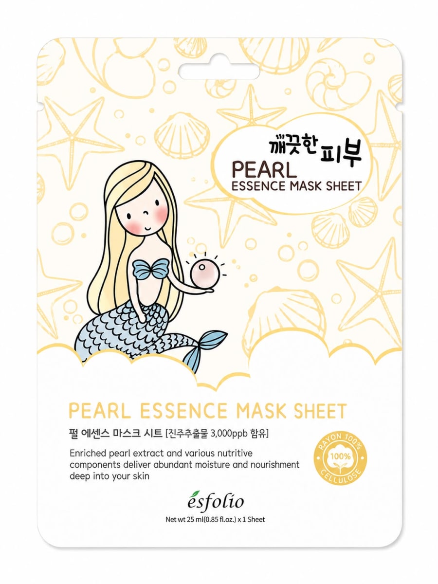 Esfolio Pearl Essence Mask Sheet 25ml 1