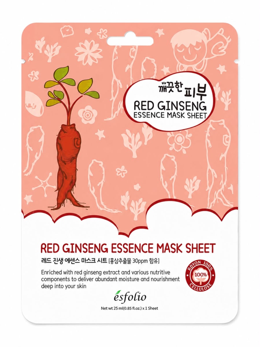 Esfolio Red Ginseng Mask Sheet 25ml 0