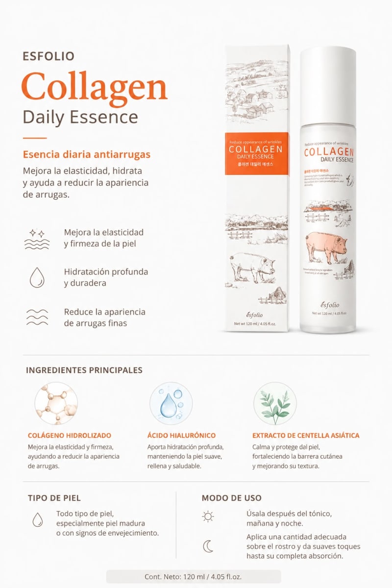 Esfolio Collagen Daily Essence 120ml2