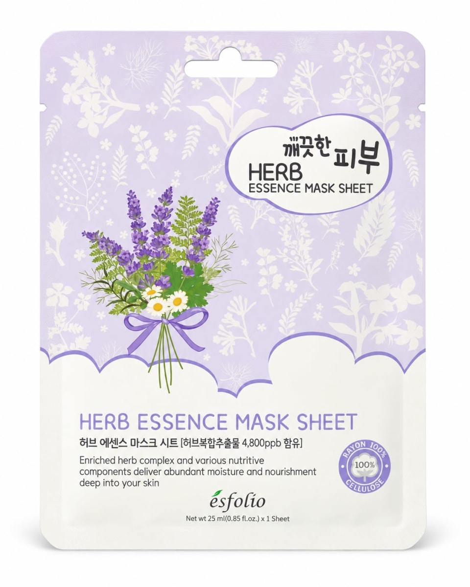 Esfolio Herb Essence Mask Sheet 25ml 0