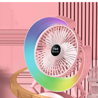 VENTILADOR ESCRITORIO RGB USB1