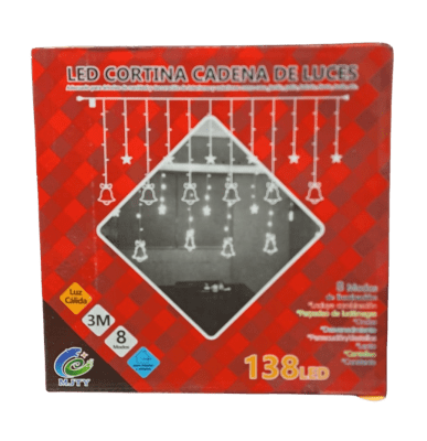 CORTINA SURTIDA ENCHUFE NAVIDEÑA1