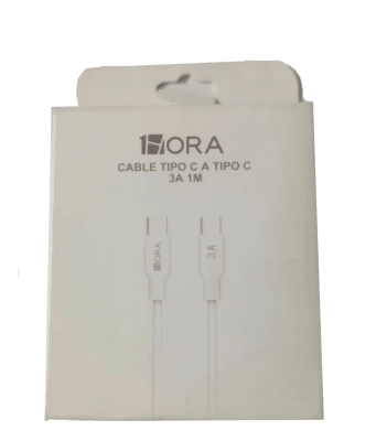 CABLE TIPO C A C 3 AMP 1MT1