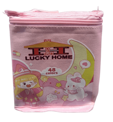 P/26 PLUMON 48 PCS ROSA Y AZUL1