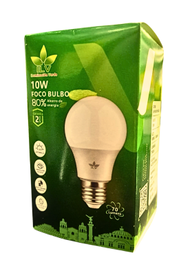 P/100 AMPOLLETA TIPO BULBO SURTIDO 10W